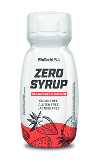 BioTech Zero Syrup 320 ml strawberry