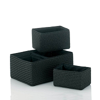 KELA Košík RIMOSSA, černá  20 x 14 x 11 cm KL-21780_3002506