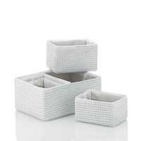 KELA Košík RIMOSSA, bílá  35 x 25 x 15 cm KL-21781_3002511