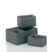 KELA Košík RIMOSSA, šedá  35 x 25 x 15 cm KL-21783_3002813