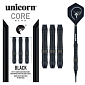 Šipky Unicorn Core Plus Black S1 3ks