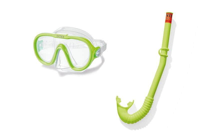 Potápěčský set INTEX Adventurer 55642 - zelená