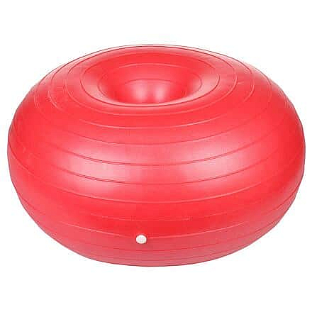 Donut 50 gymnastický míč červená Balení: 1 ks