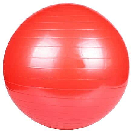 Gymball 65 gymnastický míč červená Balení: 1 ks