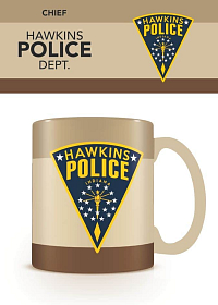 Hrnek Stranger Things (Hawking Police)