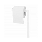 Držák na toaletní papír s WC štětkou SPRINGOS TB0012 bílý/bambus