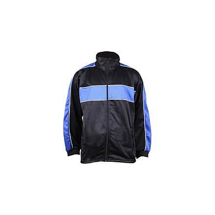 TJ-2 sportovní bunda černá-modrá Velikost oblečení: 164