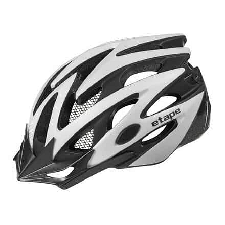 Biker cyklistická helma stříbrná Velikost oblečení: L-XL