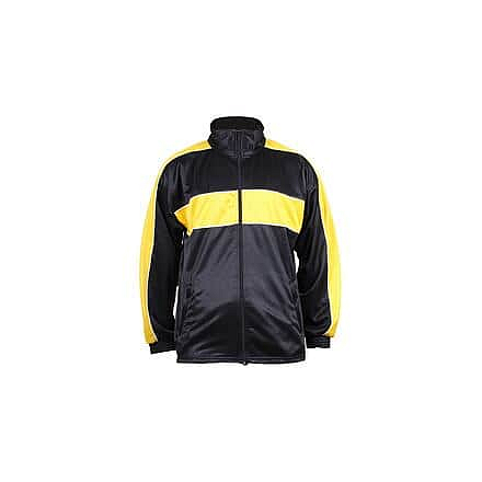 TJ-2 sportovní bunda černá-žlutá Velikost oblečení: 140