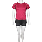 Runner Short 2W fitness set plum