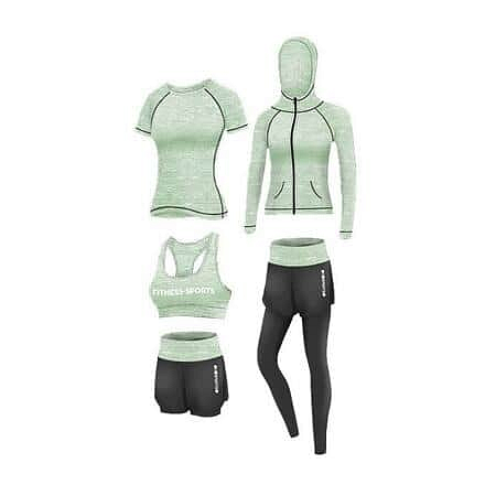 Runner 5W fitness set zelená Velikost oblečení: XXL