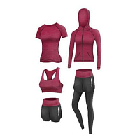 Runner 5W fitness set plum