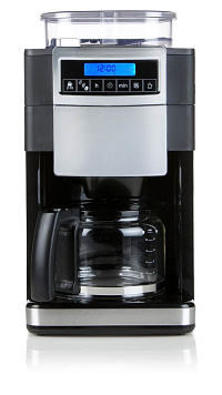 Překapávač na kávu s mlýnkem - PRIMO KZM1, Objem: 1,5 l
