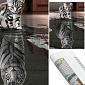 Diamantové maľovanie 40x30 cm, Mačka a tiger Springos DIY