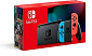 Nintendo Switch console with neon red&amp;blue Joy-Con