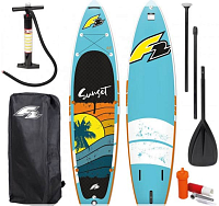 paddleboard F2 Sunset 11'2''x31,5''x6'' - TURQUISE