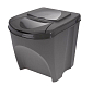 EXCELLENT Odpadkový koš na tříděnný odpad SORTIBOX 3 x 25 l KO-Y89200800