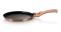 BERLINGERHAUS Pánev na palačinky s mramorovým povrchem 25 cm Rosegold Metallic Line BH-1523