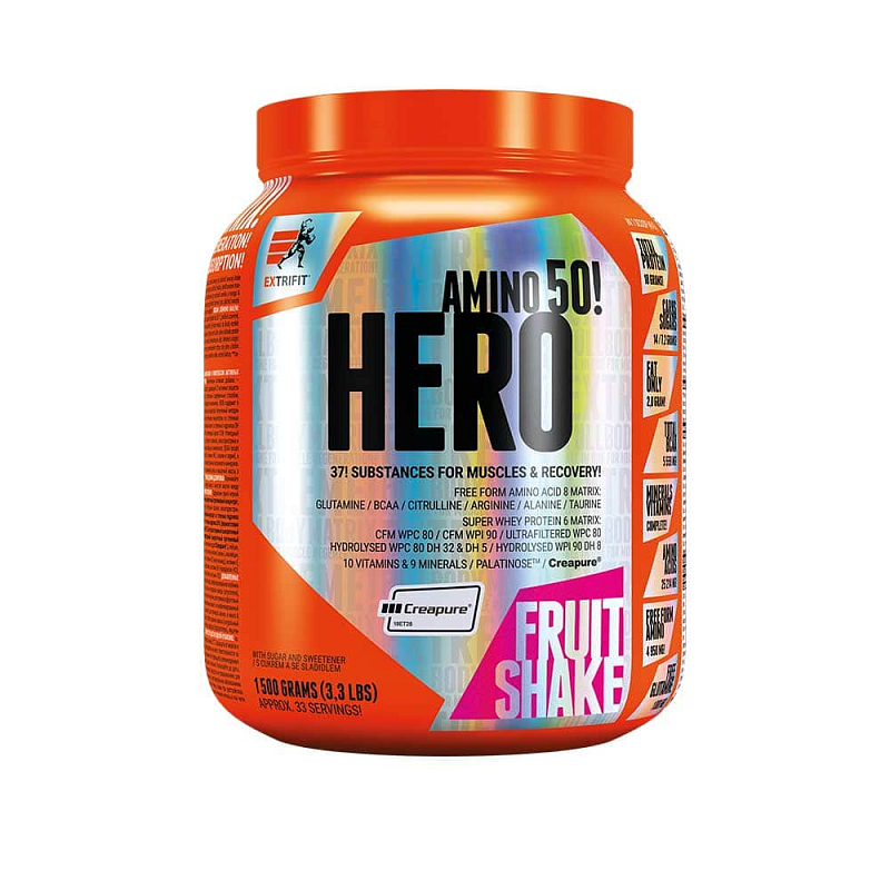 Extrifit Hero 1500 g fruit shake