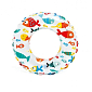 Kruh plavecký INTEX 59241 61cm MOŘSKÝ POTISK - Barevný motiv 4