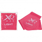 Odporová fitness aerobic guma XQ Max Light - růžová