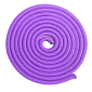Gymnastické bavlněné švihadlo Sedco 3m - fialová