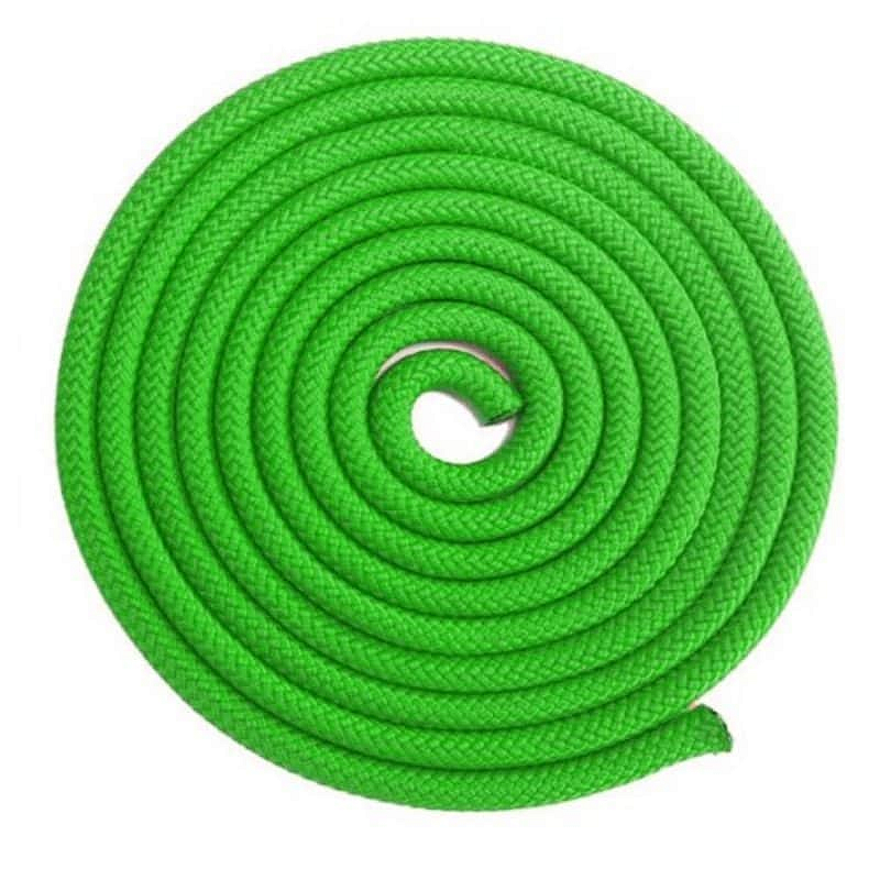Gymnastické bavlněné švihadlo Sedco 3m - zelená