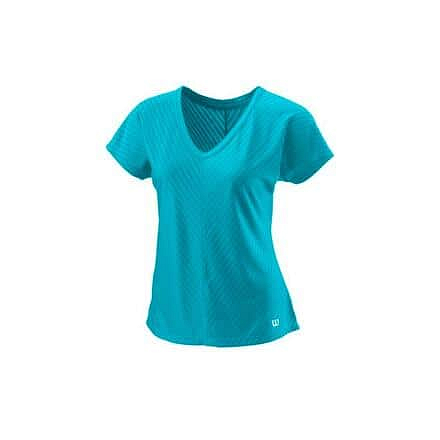 Training V-Neck II W dámské tričko tyrkysová Velikost oblečení: XS