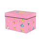 Škatule na hračky ružový motív SPRINGOS HA3048