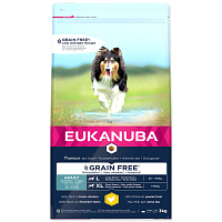 EUKANUBA Adult Large & Giant Breed Grain Free Chicken 3 kg
