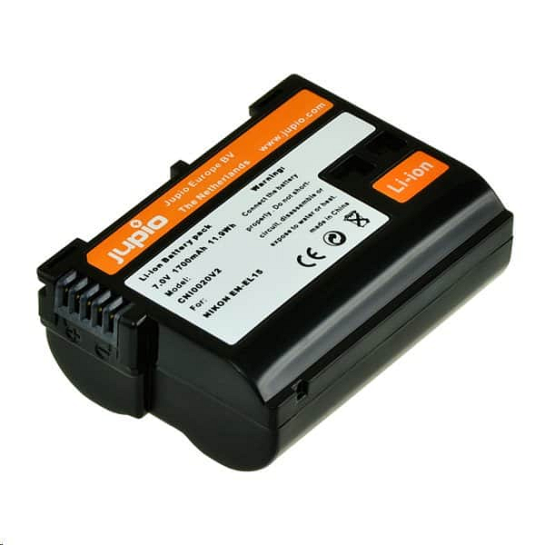 Baterie Jupio EN-EL15 - 1700 mAh pro Nikon