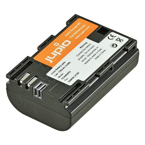 Baterie Jupio LP-E6/NB-E6 chip 1700 mAh pro Canon