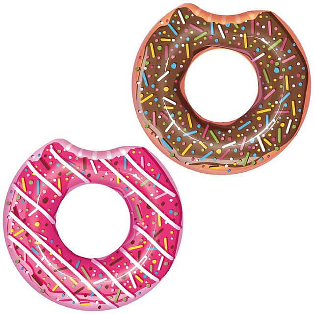 Bestway 36118 Nafukovací kruh - donut 100 cm růžová