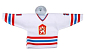 Replika ČSSR 1976 hokejový minidres bílá