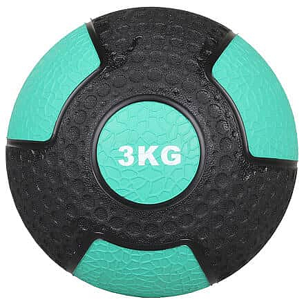 Dimple gumový medicinální míč Hmotnost: 3 kg