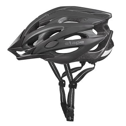 Biker cyklistická helma černá Velikost oblečení: L-XL
