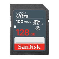 Paměťová karta Sandisk Ultra 128GB SDXC Memory Card 100MB/s