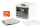 Sušička ovoce - digitální - DOMO DO353VD, Příkon: 500 W, 6 plat, digitální, časovač, regulace teploty