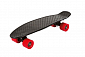 Skateboard FIZZ BOARD Black Red, černý