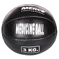 Black Leather kožený medicinální míč 1 kg