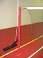 Badmintonové sloupky - mobilní na kolečkách