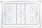 Hokej magnetická trenérská tabule