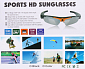 Sports HD Sunglasses sportovní brýle s kamerou