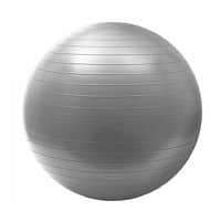 Gymnastický míč HMS YB02 75 cm šedo-stříbrný