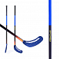AVID II -Hokejka florbal modrá rovná čepel