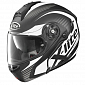 Moto helma X-Lite X-1004 Nordhelle N-Com Flat Black-White