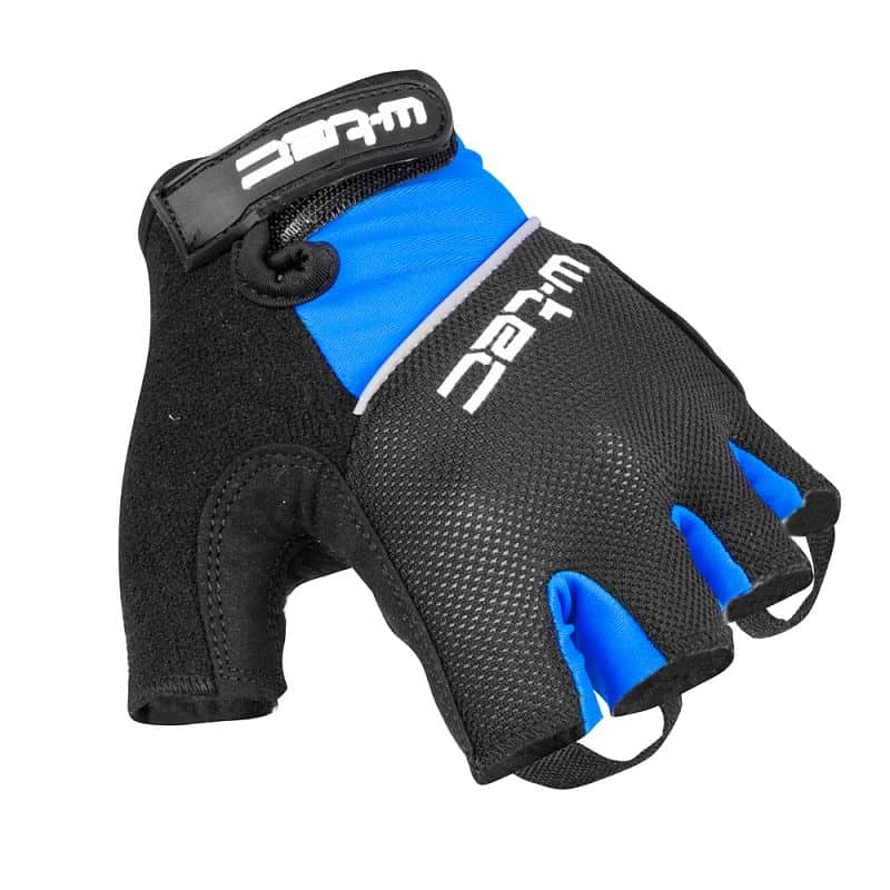 Cyklo rukavice W-TEC Bravoj Barva modro-černá, Velikost XS