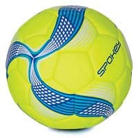COSMIC Fotbalový míč ze 100% PU limetkovo-modrý vel.5