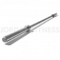 Olympijská osa JORDAN STEEL 1497/50mm, váha 13,4 kg, nosnost 68 kg, bez ložisek