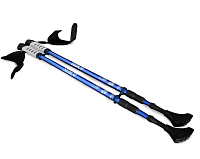 Trekové teleskopické hole SEDCO NORDIC MT.BLANC 65-135 cm - modrá